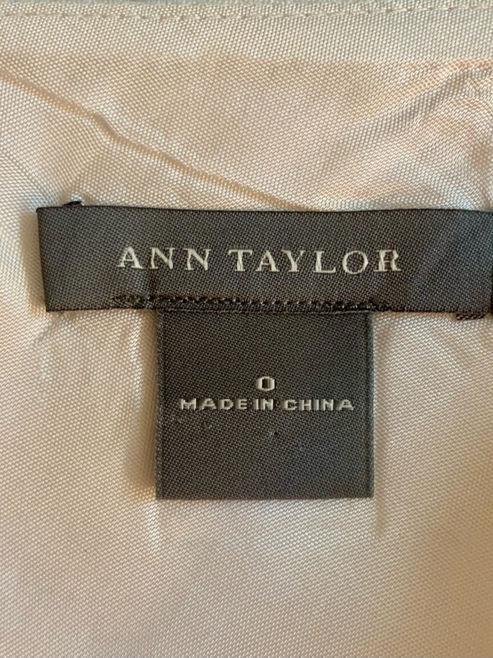 Ann Taylor Linen Embroided Lined White Size 0 Skirt - Picture 4 of 5
